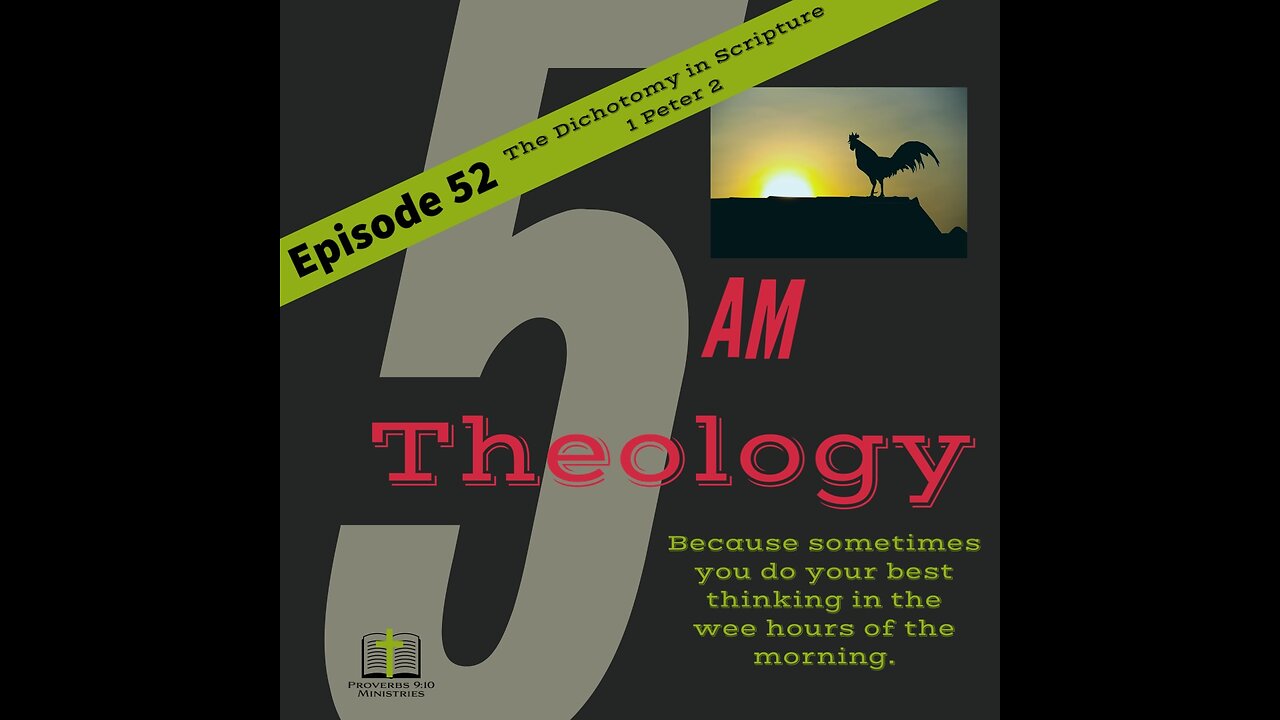 Coming Thursday! "The Great Dichotomy"