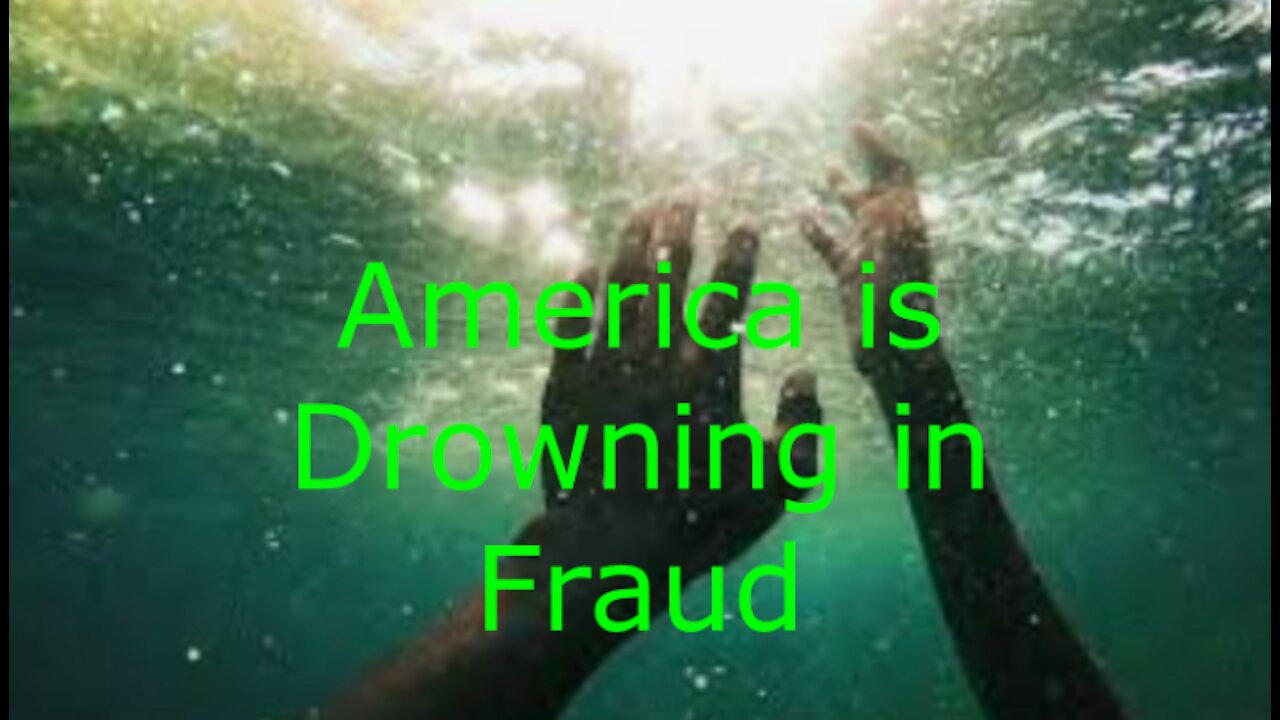 America is Drowning in Fraud: Presented by Joseph Applegarth