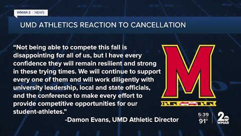 Terps react to Big Ten postponing 2020 football season, other fall sports