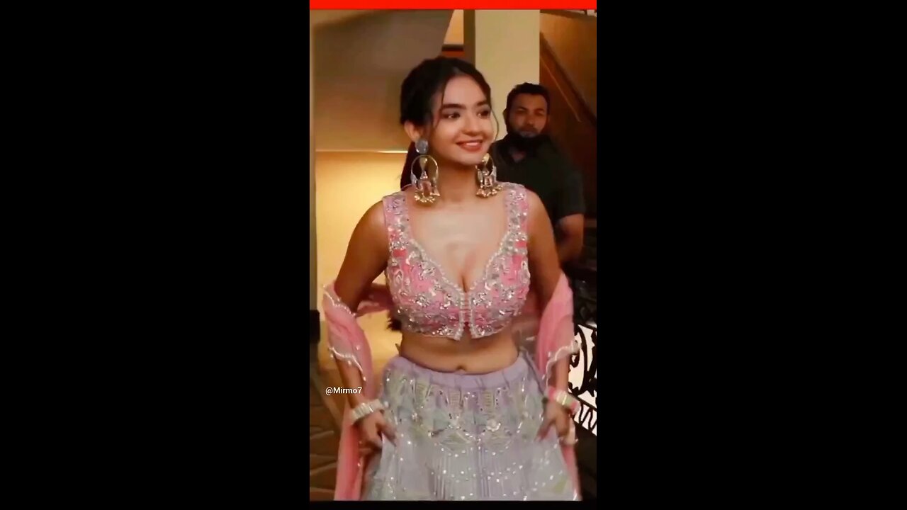 Bollywood start in short dress