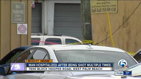 PBSO investigates a shooting in WPB