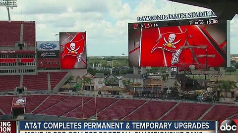 AT&T boosting mobile coverage for National Championship fans