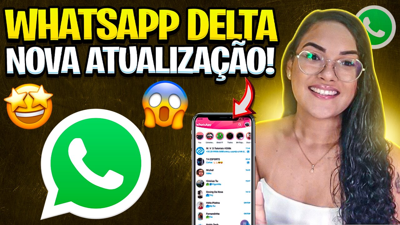 WHATSAPP DELTA 2022 ATUALIZADO MELHOR QUE O GB