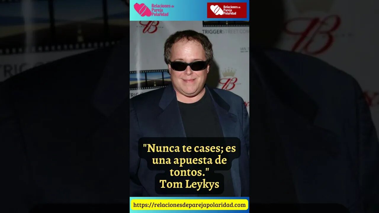 6. Nunca te cases; es una apuesta de tontos #tomleykys #seducción #amor #lima #ligar #rollotomassi