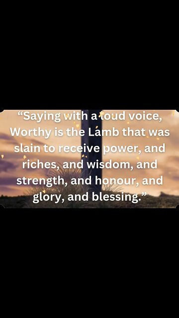 Holy is the Lamb of God He is Holy Rev 5:11-12 KJV Praise and Worship 🎵🎶🎵