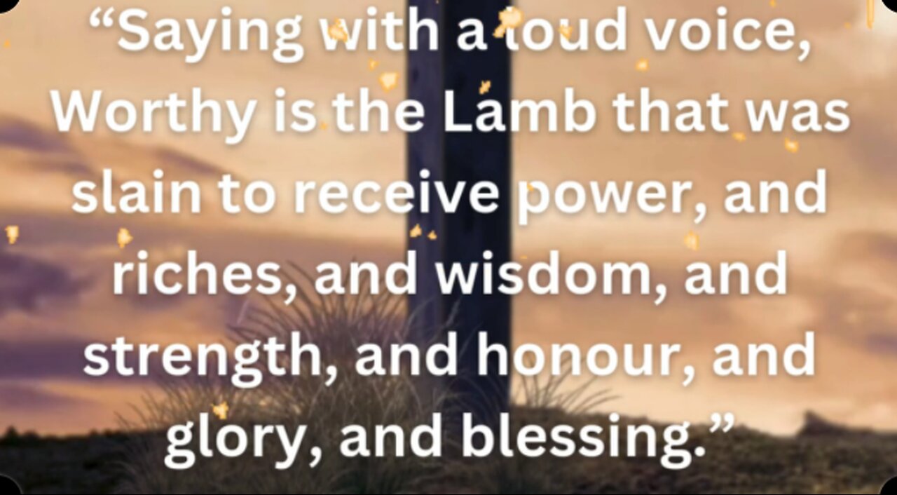 Holy is the Lamb of God He is Holy Rev 5:11-12 KJV Praise and Worship 🎵🎶🎵