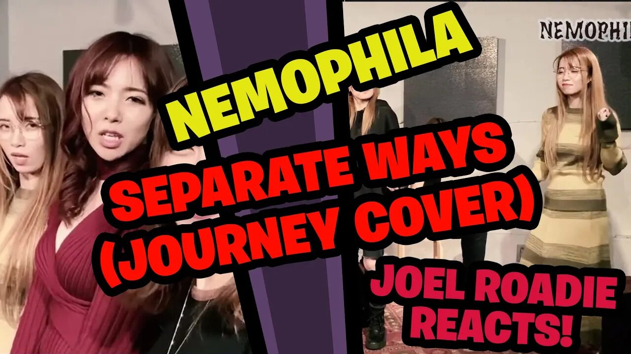 Journey / Separate Ways [Cover by NEMOPHILA] - Roadie Reacts