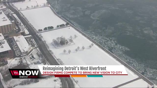 Four design firms will show off ideas for Detroit West Riverfront Park