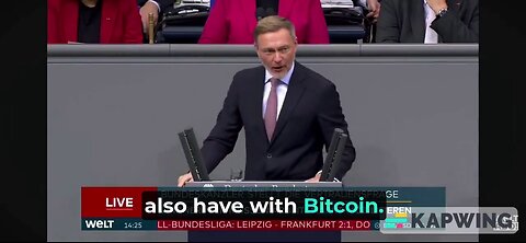 Just-Fired, Christian Lindner, says Germany is making a HUGE Mistake by not Adopting Bitcoin 🪙