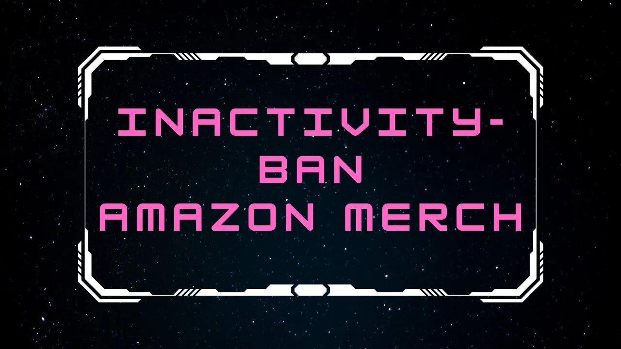 Inactive on Amazon Merch on Demand? You will get banned! - Avoid getting banned on MBA!