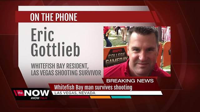 Man from Whitefish Bay survives Las Vegas shooting