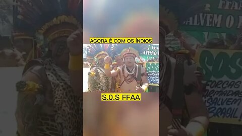 OS ÍNDIOS ENTRARAM NO JOGO S.0.S FFAA #shorts
