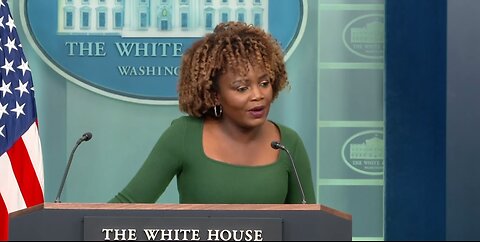 SHOW EXISTENTIAL THREAT EXAMPLE! KJP on Biden advice for treatment of Trump - White House Briefing