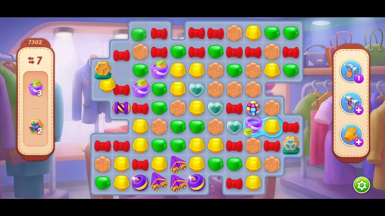 Playrix Homescapes Gameplay Walkthrough Level 7302