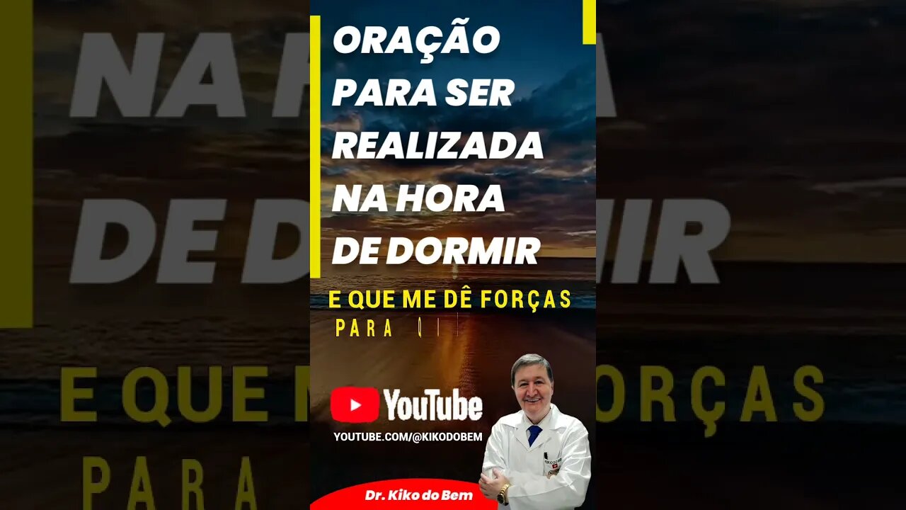 Oração muito importante para ser realizada na hora de dormir E que Deus nos abençoe