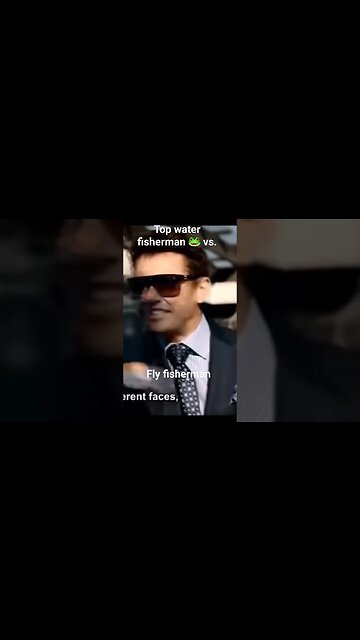 fly fishing vs. topwater fishing #shortsvideo #shorts #fishing