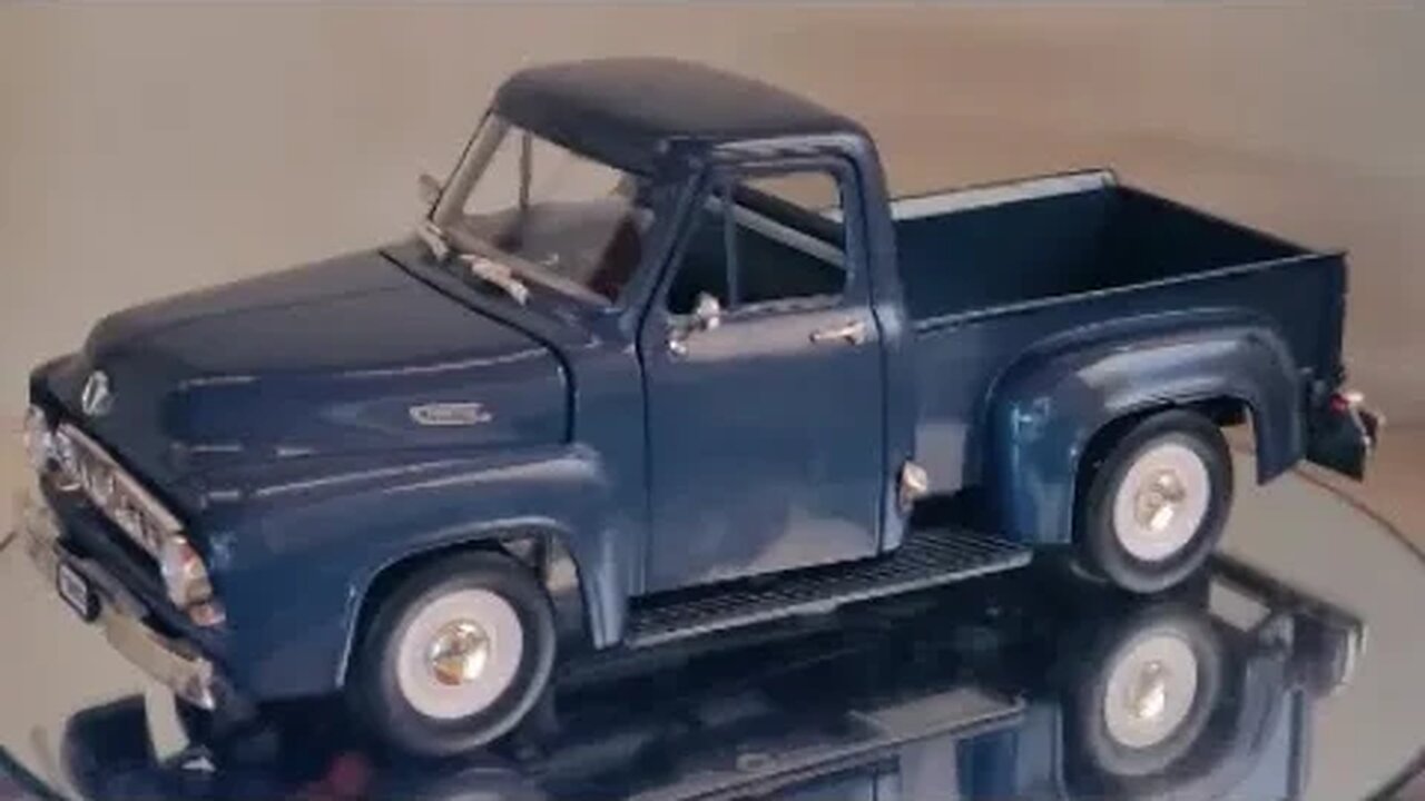 Diecast Car Unboxing: 1:18 Yatming 1953 Ford F-100