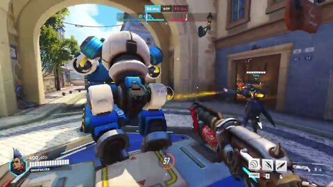 Overwatch 2 trying Junker Queen