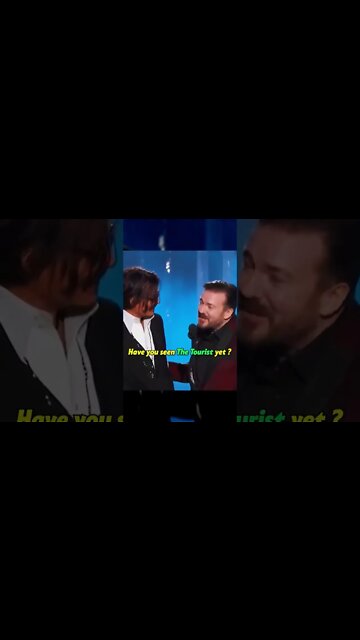 Johnny Depp Answers 🤣 Ricky Gervais