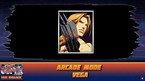 Super Street Fighter 2: Turbo Hyper HD Remix: Arcade Mode - Vega