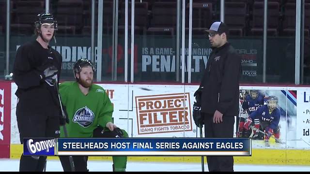 Steelheads host final series against Eagles