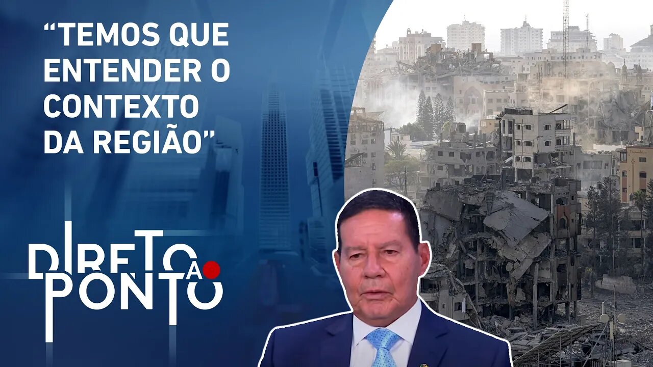 Hamilton Mourão analisa conflito entre Israel e Hamas | DIRETO AO PONTO