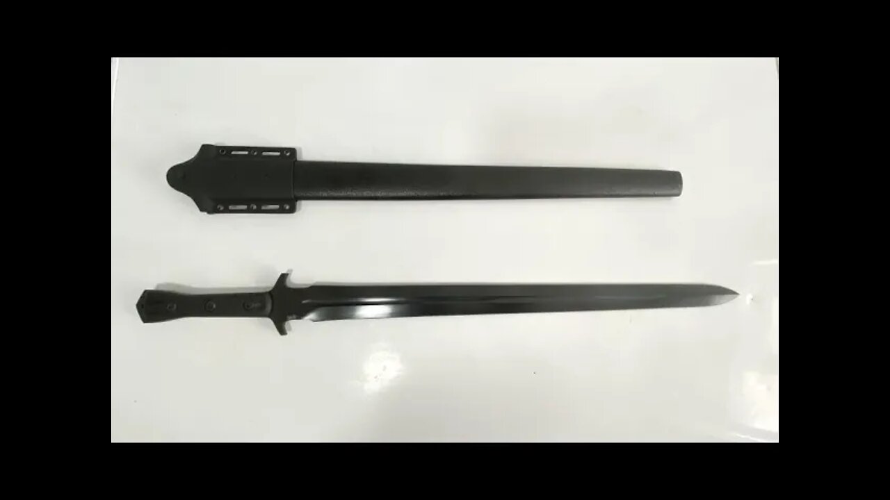 APOC Tactical Broad Sword Unboxing