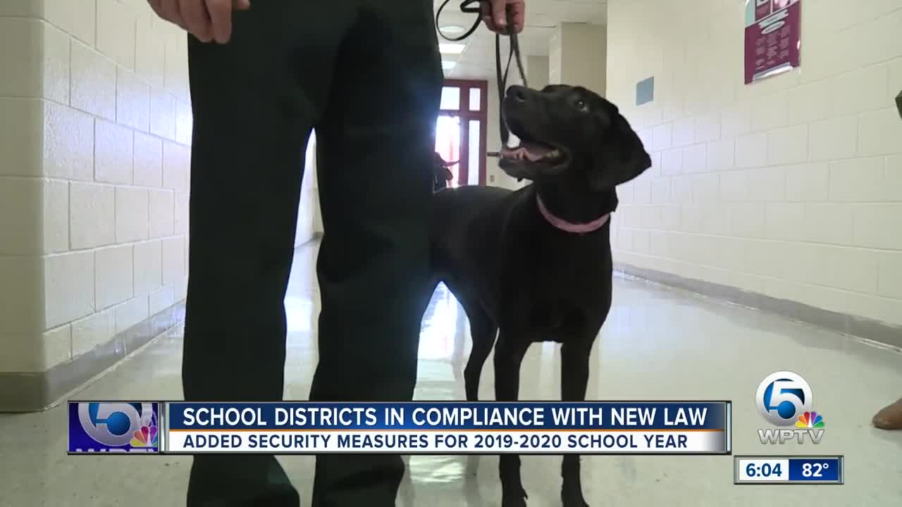 School districts in compliance with new law