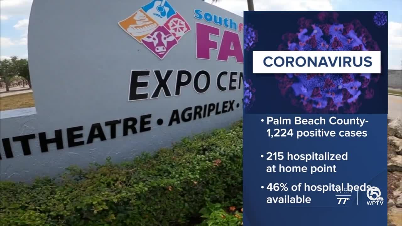 Plan for field hospital at South Florida Fairgrounds