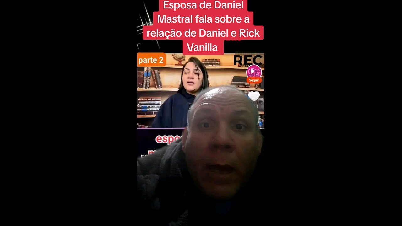 Esposa de Daniel Mastral fala sobre a relação de Daniel e Rick Vanilla