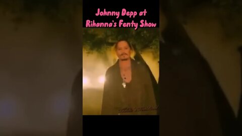 BREAKING! Johnny Depp at Rihanna's Fenty Show!