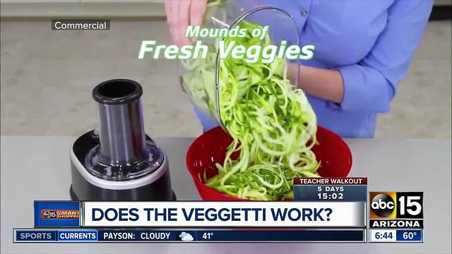 How does the Veggetti Power work?