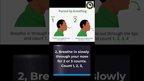 How to improve your breathing with COPD breathing techniques#shorts