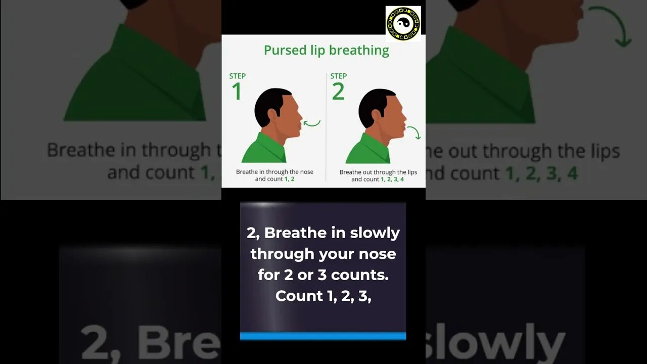 How to improve your breathing with COPD breathing techniques#shorts