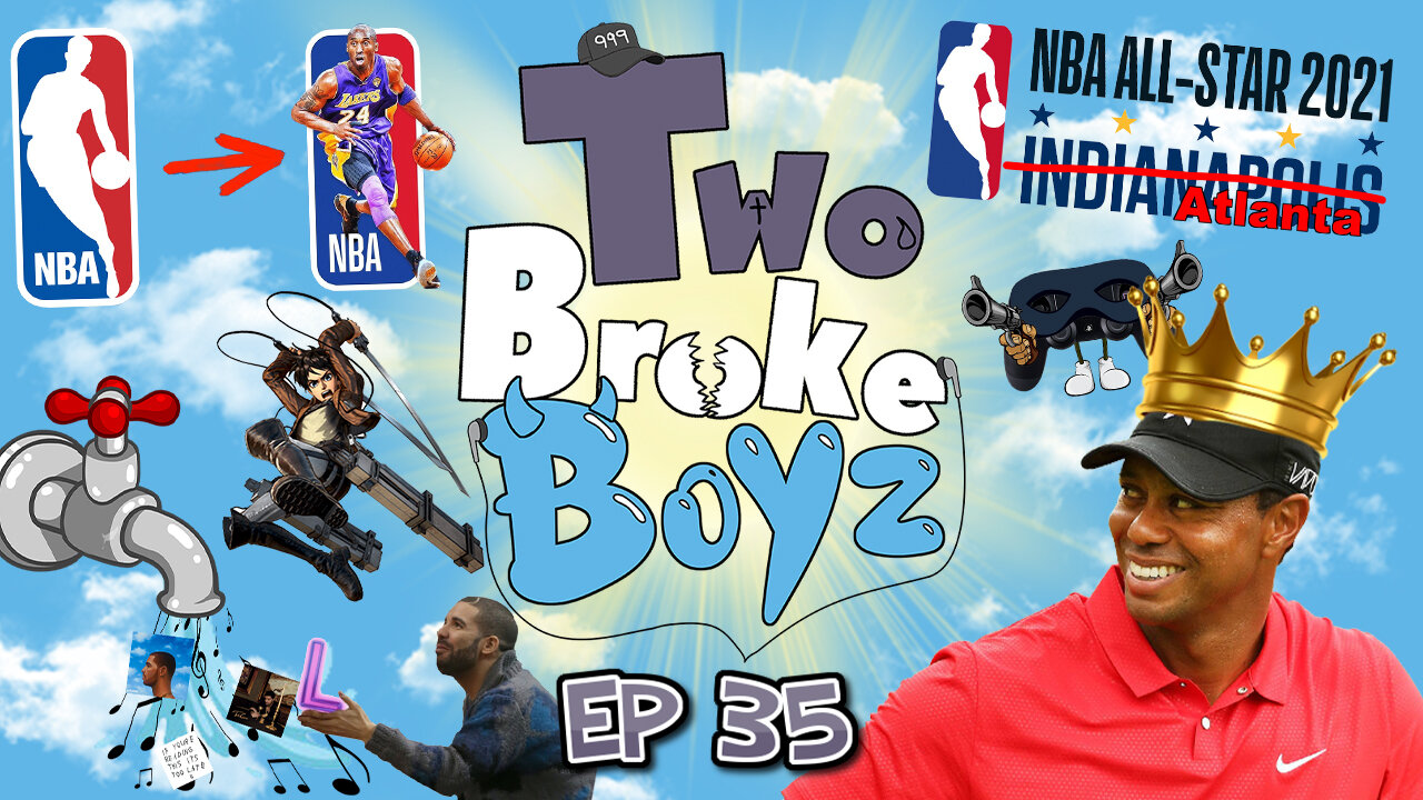 Kobe new → NBA logo 🏀 NBA All-Star day 2021 problems 🤬 New Drake leaks INFO & More! - Two Broke Boyz