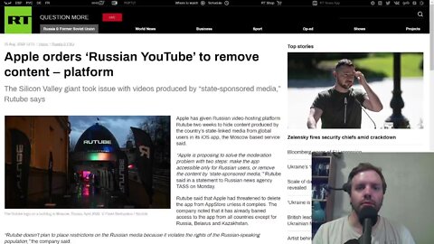 Apple orders ‘Russian YouTube’ to remove content