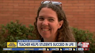 Hillsborough Co. teacher helps students by offering her home