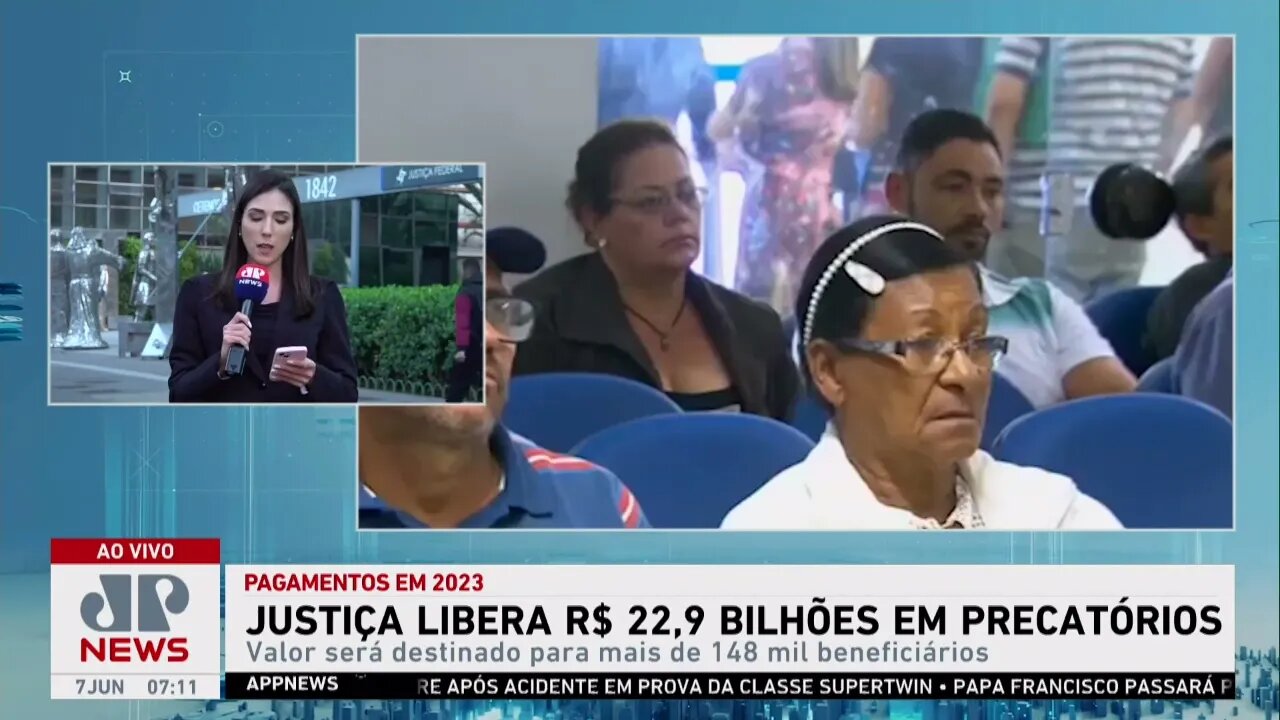 Justiça Federal libera aos tribunais R$ 22,9 bilhões em precatórios