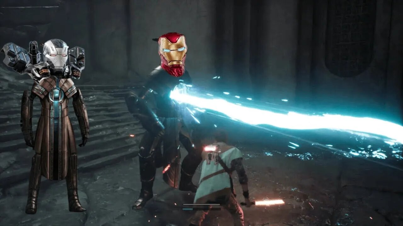 Fighting Alien Iron Man - Jedi Fallen Order Part 7