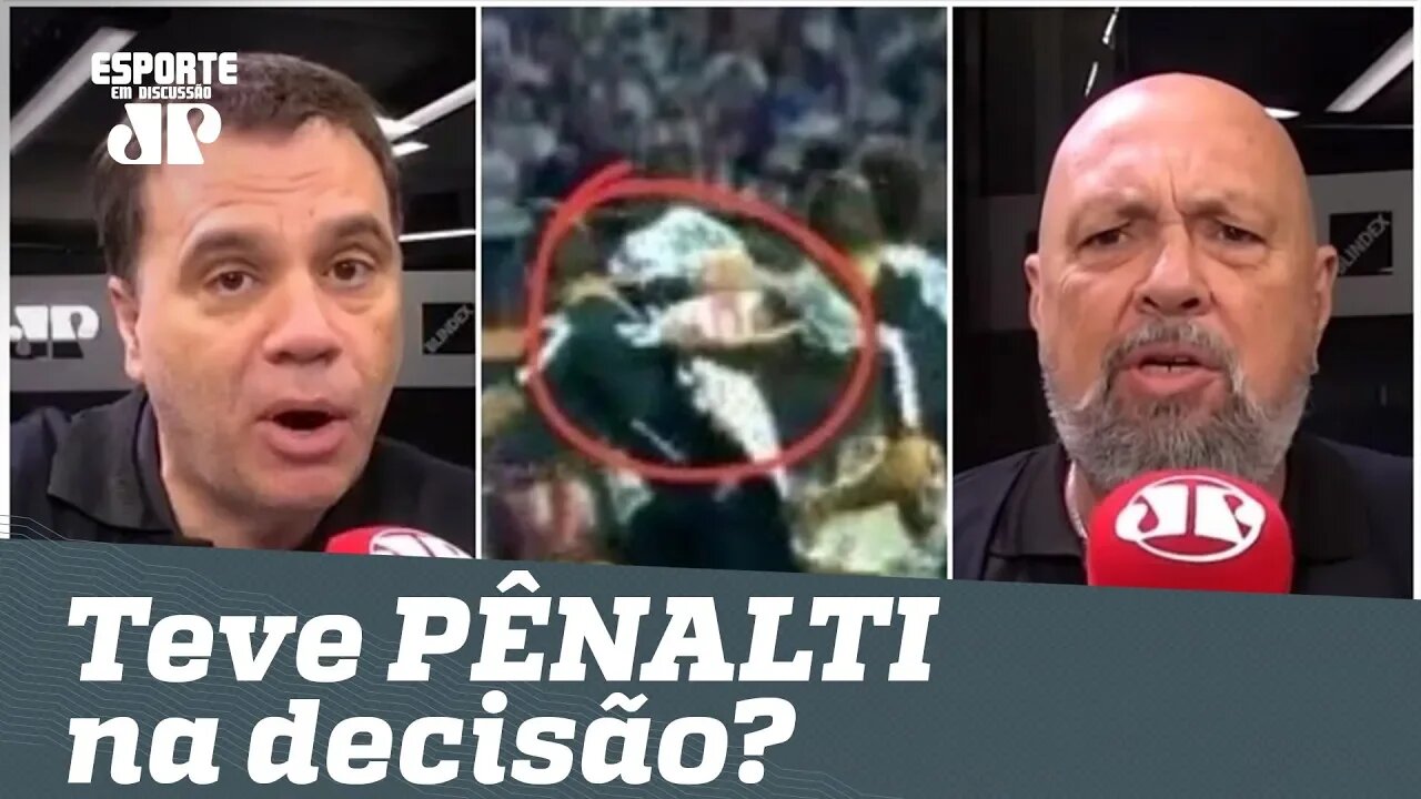 Foi PÊNALTI? Veja ANÁLISE da arbitragem em São Paulo 0 x 0 Corinthians!