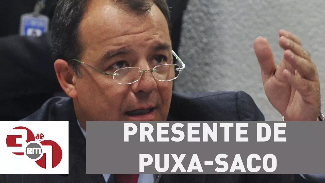 Em depoimento, Sérgio Cabral diz que anel foi "presente de puxa-saco"