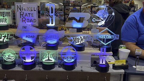 Etched Glass Train Logo’s by Leavin’ A Mark engraving
