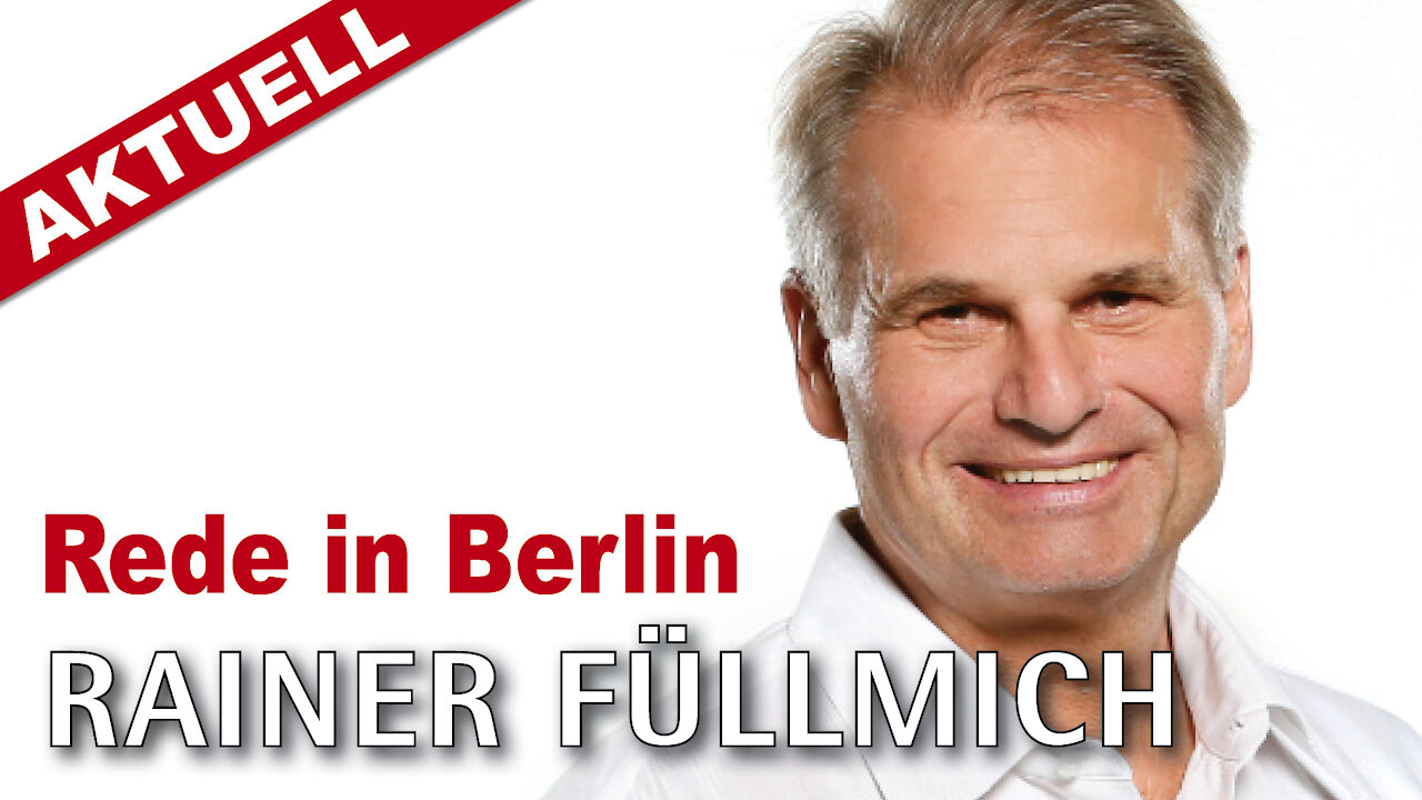 Dr. Rainer Füllmich Rede in Berlin