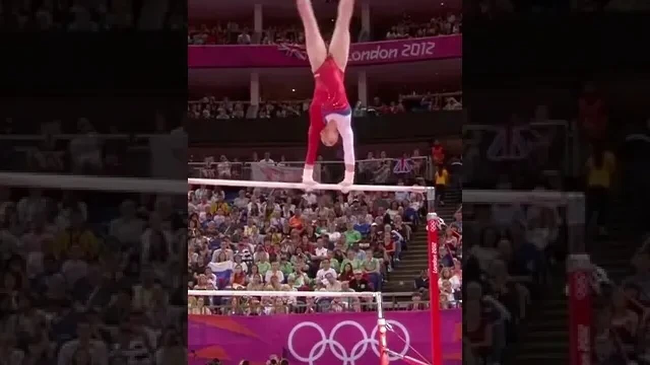 Gold Medal Bars Aliya Mustafina 🇷🇺 London 2012 Olympics #shorts