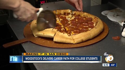 Making It in San Diego: Pizza place helps deliver the dough