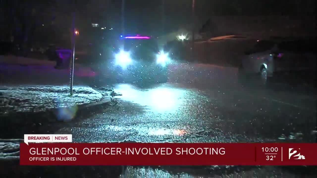Shooting leaves Glenpool officer injured
