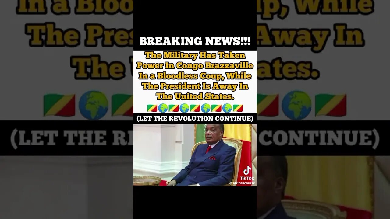 #BreakingNews #Congo #Brazzaville #Africa #African #coupdetat #republicofcongo