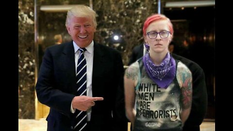 Would almost be funny if it was not this sad watching the mental ill people allowed in public