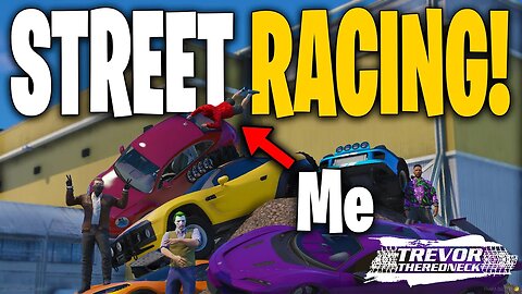 CINNABUNZ ENTERS STREET RACE! GTA RP | Redneck Roleplay #6