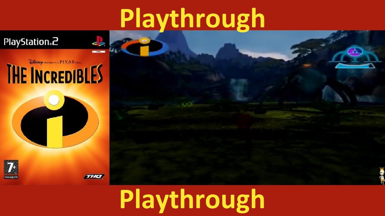 The Incredibles Playthrough PS2 Playstation 2